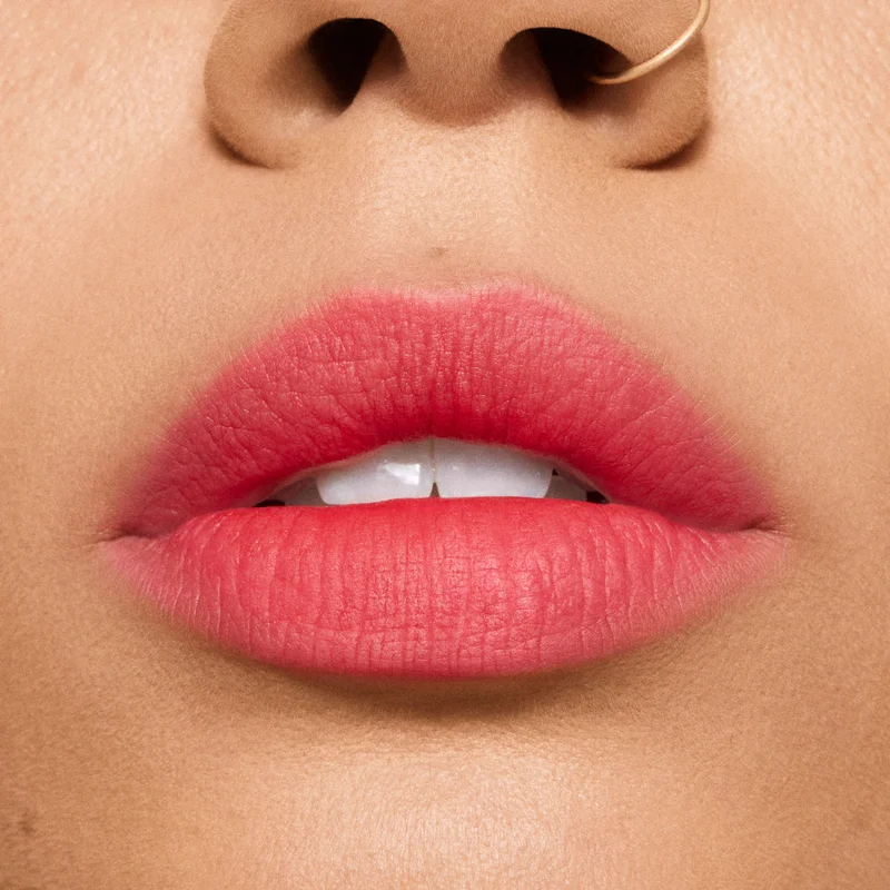 MAC Cosmetics Powder Kiss Hazy Matte Lipstick - Ruby New